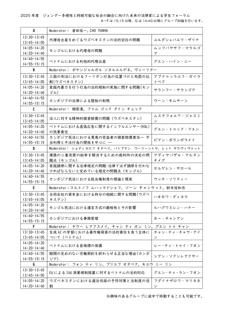 2025学年論文発表会 – 二枚目のサムネイル